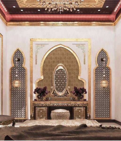 Andalusian bedroom themes.